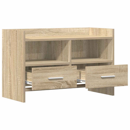 TV-skåp 71,5 x 33 x 47 cm Sonoma-ek Konstruerat trä