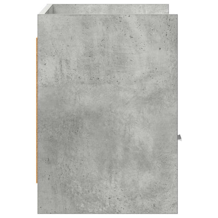TV-skåp 71,5 x 33 x 47 cm Betonggrå Konstruerat trä
