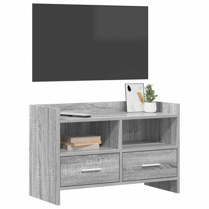 TV-skåp 71,5 x 33 x 47 cm Grå Sonoma Konstruerat trä