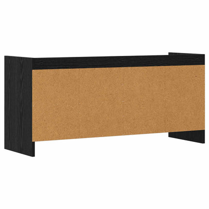 TV-skåp 100 x 33 x 47 cm Svart ek Konstruerat trä