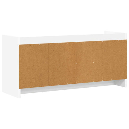 TV-skåp 102 x 33 x 47 cm Vit Konstruerat trä