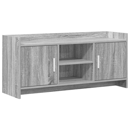 TV-skåp 102 x 33 x 47 cm Grå Sonoma Konstruerat trä