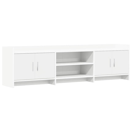 TV-skåp 168 x 33 x 47 cm Vit Konstruerat trä