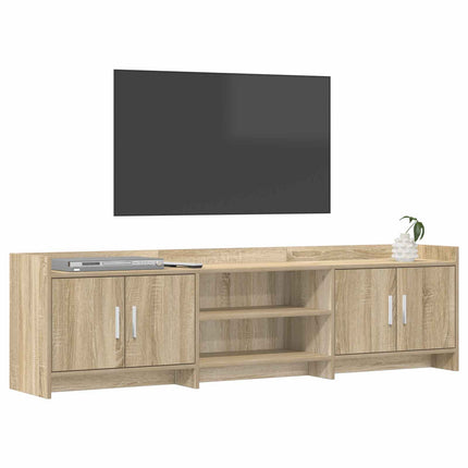 TV-skåp 168 x 33 x 47 cm Sonoma-ek Konstruerat trä