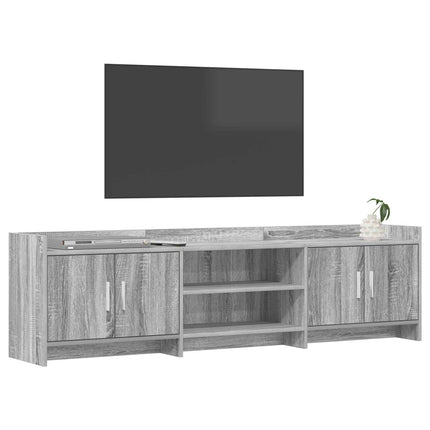 TV-skåp 168 x 33 x 47 cm Grå Sonoma Konstruerat trä
