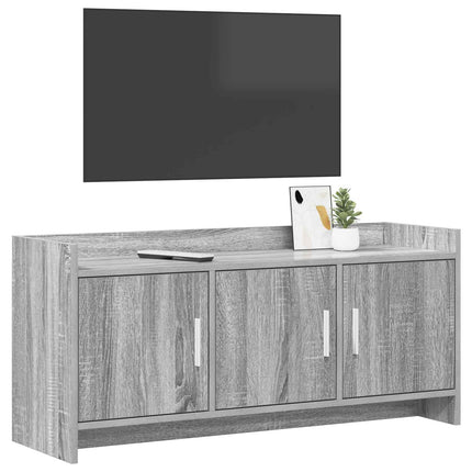 TV-skåp 102 x 33 x 47 cm Grå Sonoma Konstruerat trä