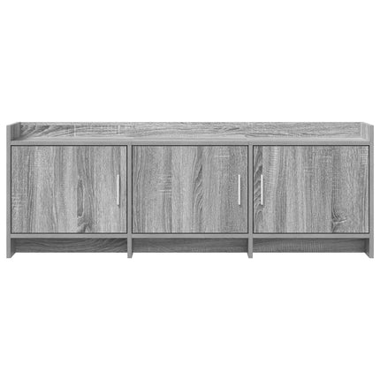 TV-skåp 130 x 33 x 47 cm Grå Sonoma Konstruerat trä