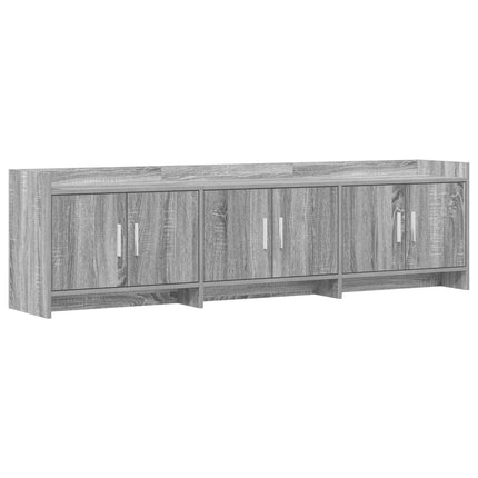 TV-skåp 168 x 33 x 47 cm Grå Sonoma Konstruerat trä