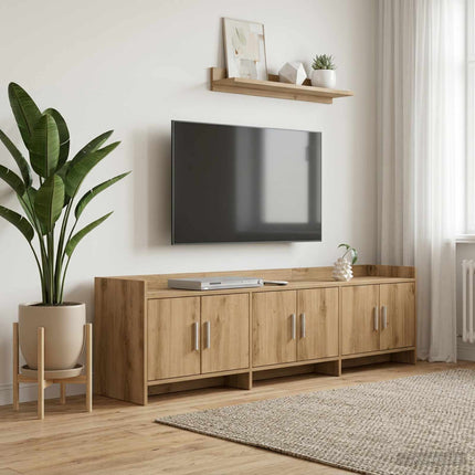 TV-skåp 168 x 33 x 47 cm Artisan-ek Konstruerat trä