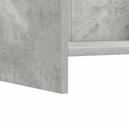 TV-skåp 60 x 33 x 47 cm Betonggrå Konstruerat trä