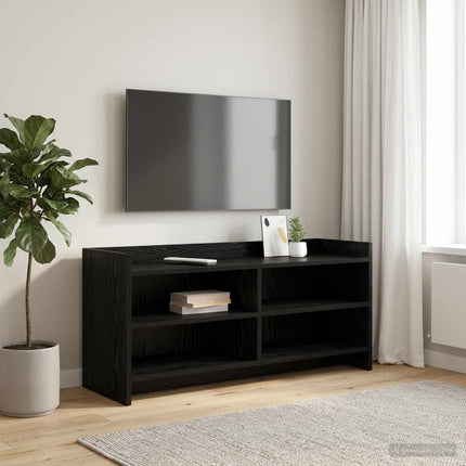 TV-skåp 100 x 33 x 47 cm Svart ek Konstruerat trä