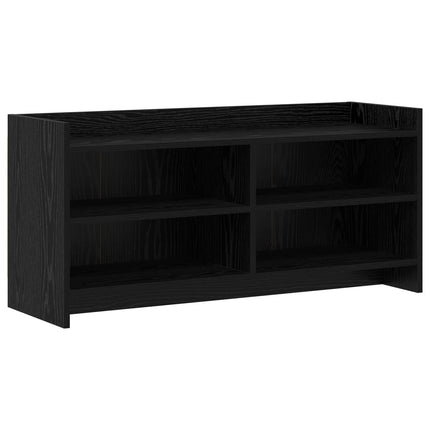 TV-skåp 100 x 33 x 47 cm Svart ek Konstruerat trä