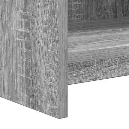 TV-skåp 100 x 33 x 47 cm Grå Sonoma Konstruerat trä