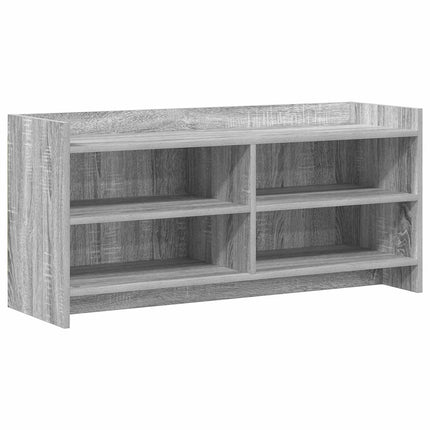 TV-skåp 100 x 33 x 47 cm Grå Sonoma Konstruerat trä