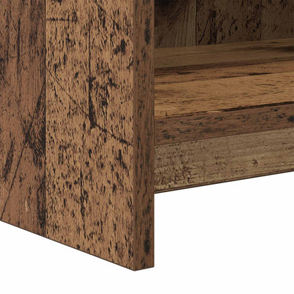 TV-skåp 100 x 33 x 47 cm Gammalt trä Konstruerat trä