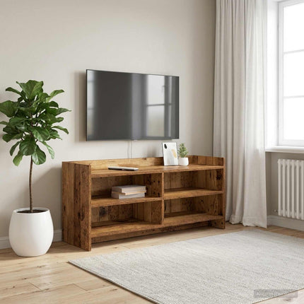 TV-skåp 100 x 33 x 47 cm Gammalt trä Konstruerat trä