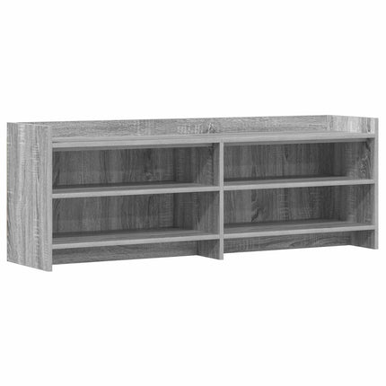 TV-skåp 135 x 33 x 47 cm Grå Sonoma Konstruerat trä