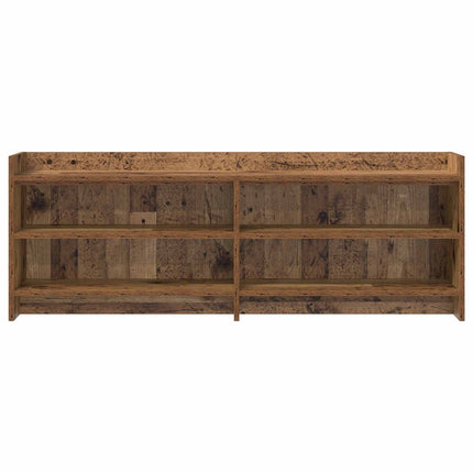 TV-skåp 135 x 33 x 47 cm Gammalt trä Konstruerat trä