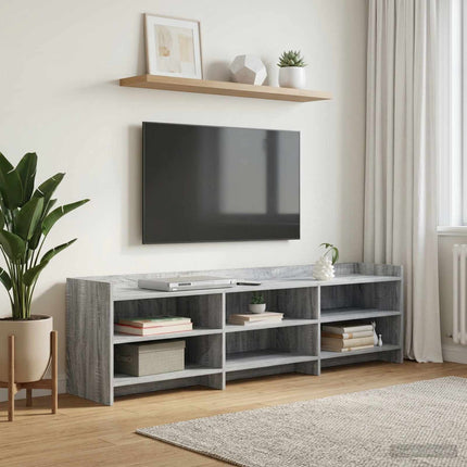 TV-skåp 168 x 33 x 47 cm Grå Sonoma Konstruerat trä