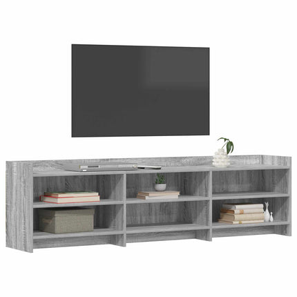 TV-skåp 168 x 33 x 47 cm Grå Sonoma Konstruerat trä