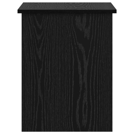 Förvaringskista Svart ek 60 x 40 x 50 cm Konstruerat trä