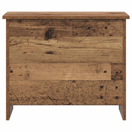 Förvaringskista Gammalt trä 60 x 40 x 50 cm Konstruerat trä