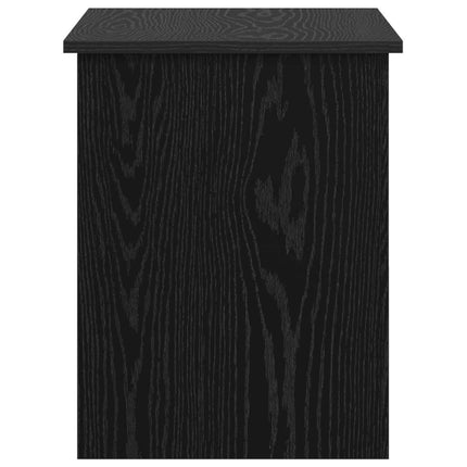 Förvaringskista Svart ek 80 x 40 x 50 cm Konstruerat trä