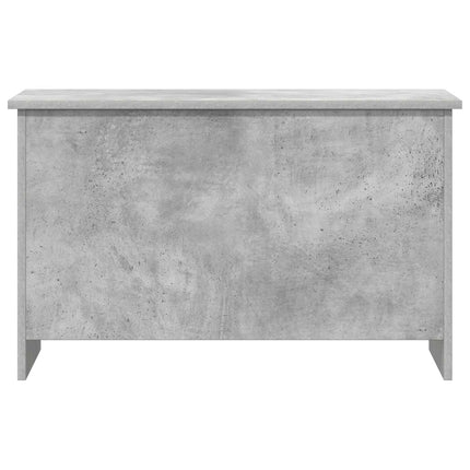Förvaringskista Betonggrå 80 x 40 x 50 cm Konstruerat trä