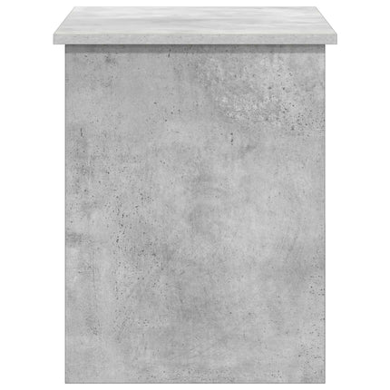 Förvaringskista Betonggrå 80 x 40 x 50 cm Konstruerat trä