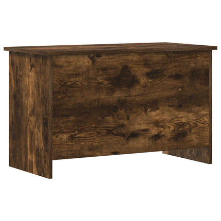 Förvaringskista Rökt ek 80 x 40 x 50 cm Konstruerat trä