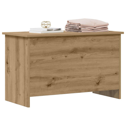 Förvaringskista Artisan-ek 80 x 40 x 50 cm Konstruerat trä