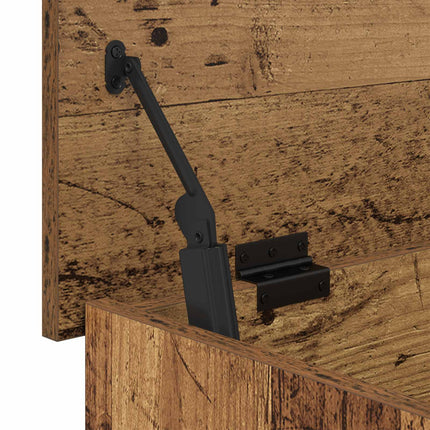 Förvaringskista Gammalt trä 100 x 40 x 50 cm Konstruerat trä