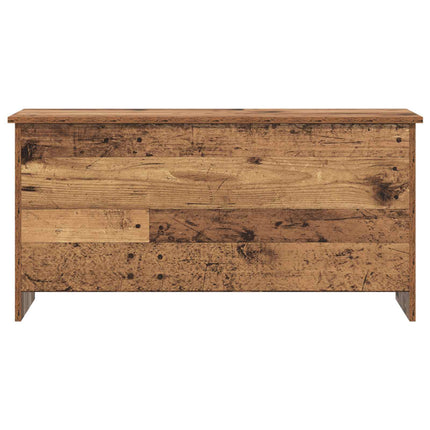 Förvaringskista Gammalt trä 100 x 40 x 50 cm Konstruerat trä