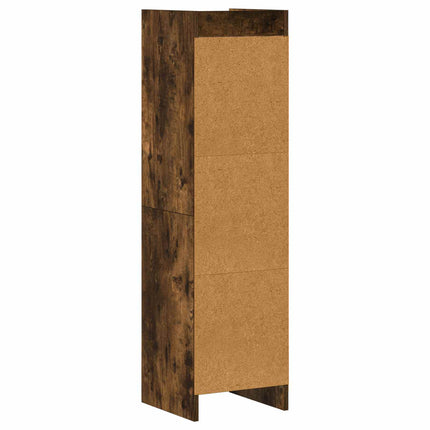 Bokhylla Rökt ek 30 x 30 x 111 cm Konstruerat trä
