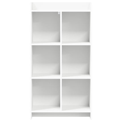 Bokhylla Vit 59 x 30 x 111 cm Konstruerat trä