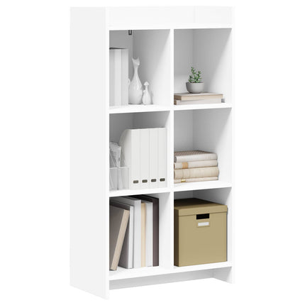 Bokhylla Vit 59 x 30 x 111 cm Konstruerat trä