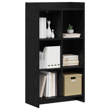 Bokhylla Svart ek 59 x 30 x 111 cm Konstruerat trä