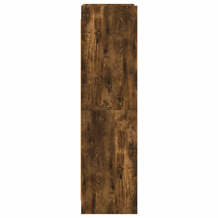 Bokhylla Rökt ek 59 x 30 x 111 cm Konstruerat trä