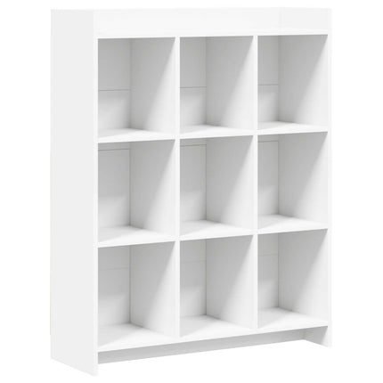 Bokhylla Vit 87,5 x 30 x 111 cm Konstruerat trä