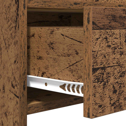 Konsolbord Gammalt trä 90 x 35 x 80 cm Konstruerat trä