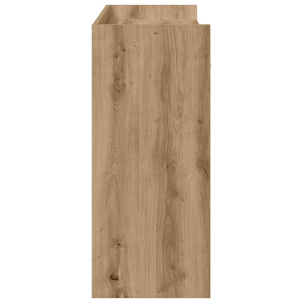 Konsolbord Artisan-ek 90 x 35 x 80 cm Konstruerat trä