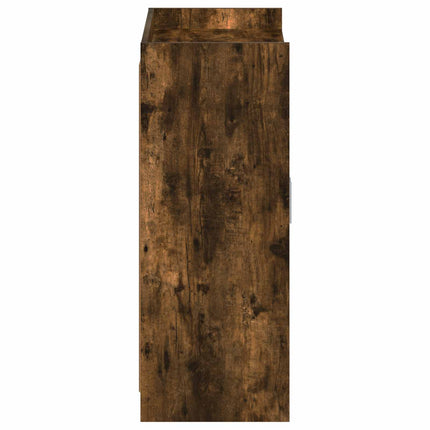 Skoskåp med lagring Rökt ek 73,5 x 36 x 92 cm Konstruerat trä
