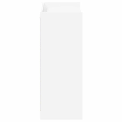 Skoskåp med lagring Vit 73,5 x 36 x 92 cm Konstruerat trä