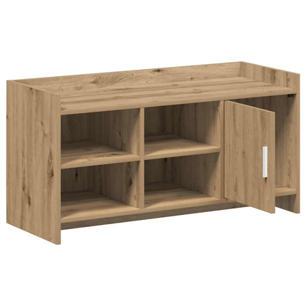 Skoskåp med dörr Artisan-ek 100 x 39,5 x 51 cm Konstruerat trä