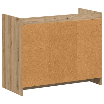 Skoskåp Artisan-ek 85 x 39,5 x 70 cm Konstruerat trä