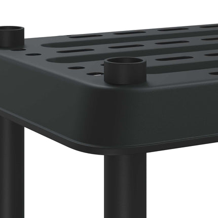 Hyllsystem 5 nivåer 100 x 40 x 177 cm PP Antracit
