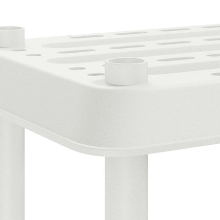 Hyllsystem 5 nivåer 100 x 40 x 177 cm PP Vit