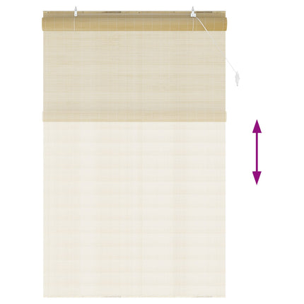 Rullgardin Naturlig 130 x 220 cm Bambu