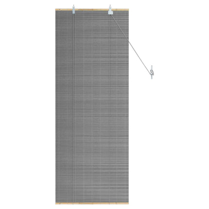 Rullgardin Grå 40 x 160 cm Bambu