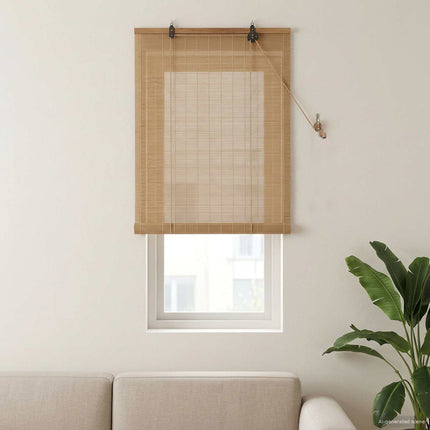 Rullgardin Brun 50 x 160 cm Bambu